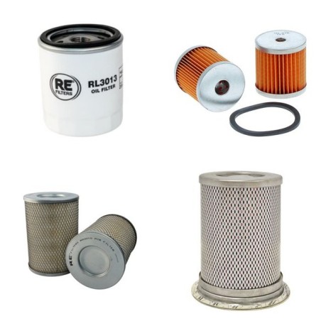 MACO-MEUDON MV 40 Compressor Filter Service Kit w/ Lombardini LDA914 Eng.