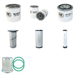 MACO-MEUDON MV 51 Compressor Filter Service Kit w/ Kubota D1703 Eng.