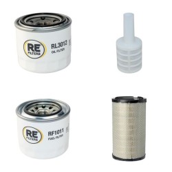 MAEDA LC 383 M-8 Filter Service Kit w/Yanmar 3TNV88-BPMBA Eng.