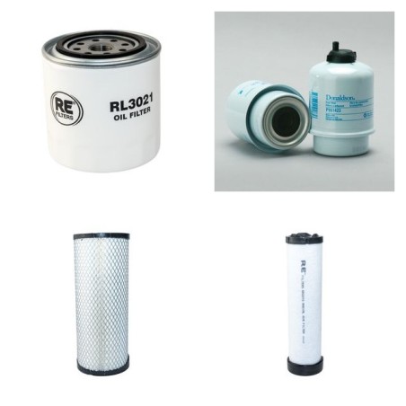 Filter kit suitable for CAT 305.5ECR with CAT C2.4 Engine Serial No FKY1- Air Oil Fuel Filters