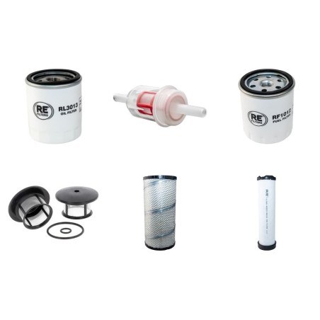 MANITOU AS 70 Filter Service Kit Air Oil Fuel Filters w/Deutz BF 4L1011 Eng.   YR  2006-