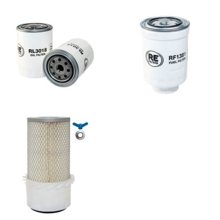 MANITOU MCE 30 HZ Filter Service Kit Air Oil Fuel Filters w/TOYOTA  Eng.