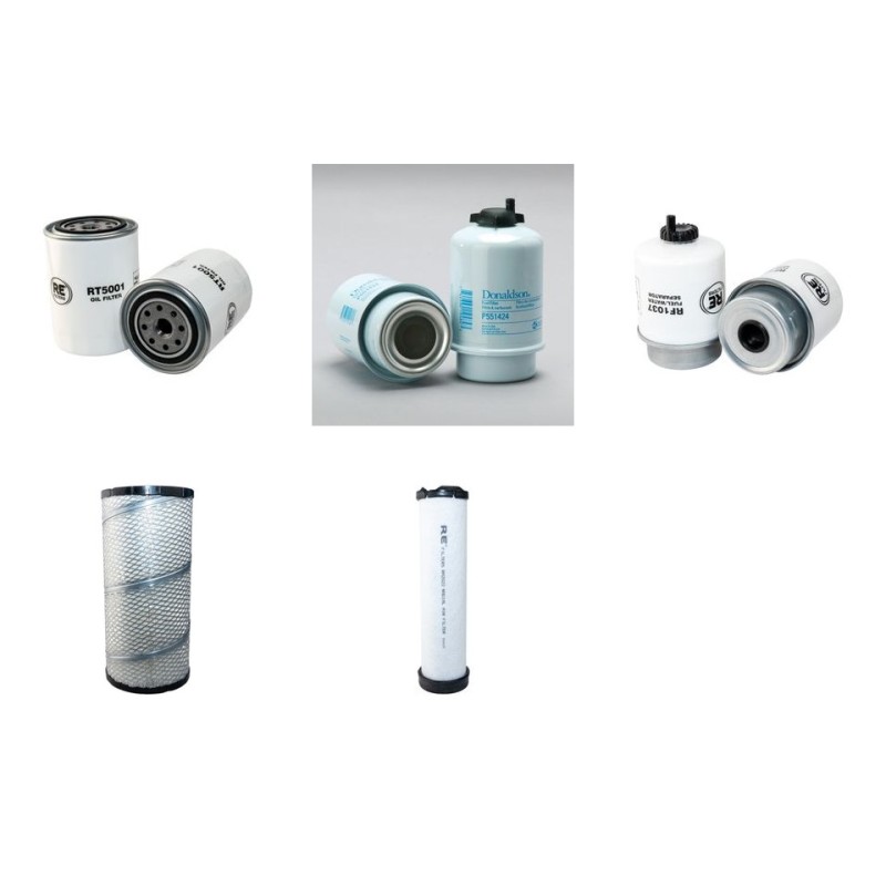 Caterpillar CAT 307 Filter Service Kit - 3054 engine - Air - Oil - Fuel Filters