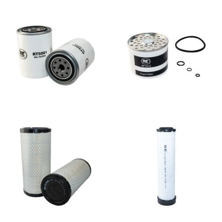 MANITOU MH 25-4T Filter Service Kit Air Oil Fuel Filters w/Perkins 404 C22T Eng.   YR  -2004