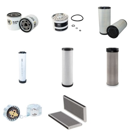 MANITOU MH 25-4T Serie 2 Filter Service Kit w/Perkins 404 C22T Eng.   YR  2004-