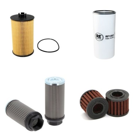 MANITOU MHT 7140 TURBO Filter Service Kit w/MERCEDES OM 904LA Eng.   YR  2008- 170 CH