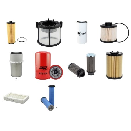 MANITOU MHT 10120L Filter Service Kit w/MERCEDES OM 904LA Eng.   YR  2008-