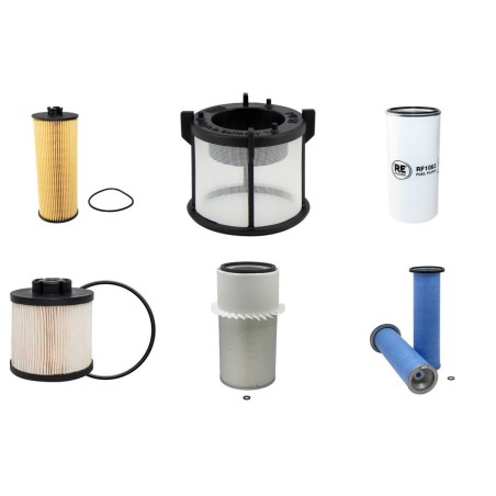 MANITOU MHT 10120L Filter Service Kit w/MERCEDES OM 904LA Eng.   YR  2008-