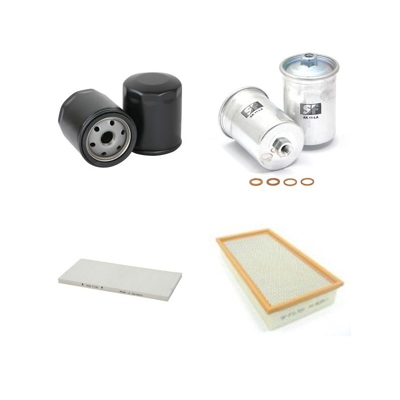 ALFA ROMEO GTV COUPE 2.0 V6 TURBO Filter Service Kit w/ AR16202 Eng.   YR  95-11.00 202 CH
