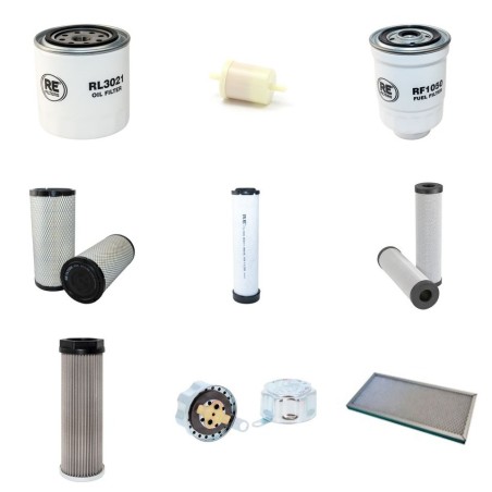 MANITOU MLT 523 T EVOLUTION Serie C-E3 Filter Service Kit w/Kubota V 3307DI-T Eng.