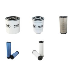 MANITOU MLT625-75H Filter Service Kit w/KUBOTA V 3300 Engine