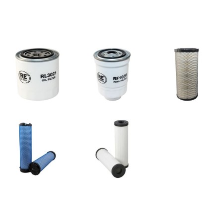 MANITOU MLT 625-75H Filter Service Kit w/KUBOTA V 3300 Engine