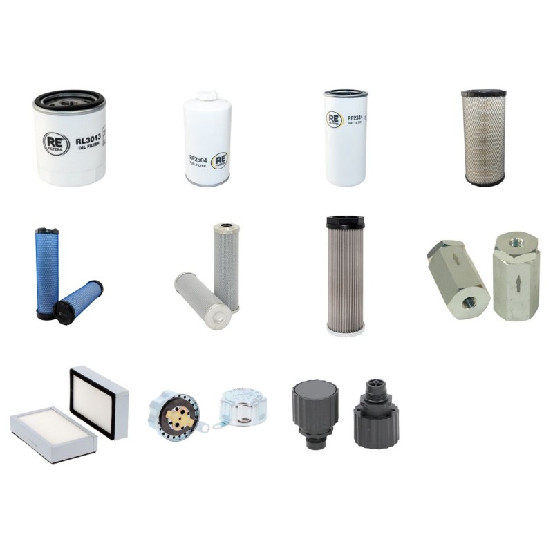 MANITOU MLT 634-120 ST3B Filter Service Kit w/Deutz Eng.   YR  2014-