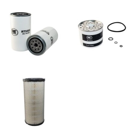 MANITOU MLT 730 TURBO (120LS) Filter Service Kit Air Oil Fuel Filters w/Perkins 1004.4T Eng.   YR  1997-