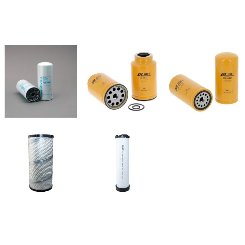 Filter kit suitable for CAT 311DLRR with CAT Engine Serial No JKH YR 2012 Air Oil Fuel Filters