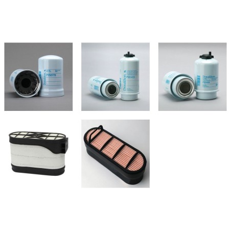 MANITOU MLT 840-115 Filter Service Kit Air Oil Fuel Filters w/JOHN DEERE 4045HMC92 Eng.   YR  2012-