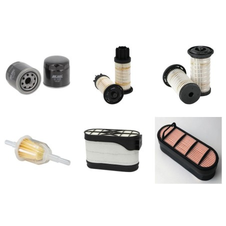 MANITOU MRT 1840 EASY Filter Service Kit Air Oil Fuel Filters w/Perkins 854E-E34TA Eng.   YR  2013-