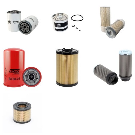 MANITOU MRT 1850 Filter Service Kit w/Perkins 1004-40TW Eng.
