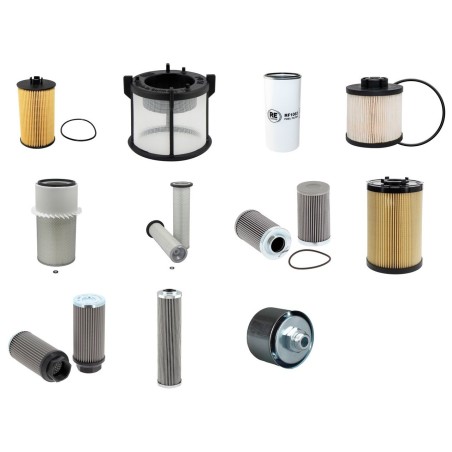 MANITOU MRT 2150M PRIVILEGE Filter Service Kit w/MERCEDES OM 904LA Eng.   YR  2007-