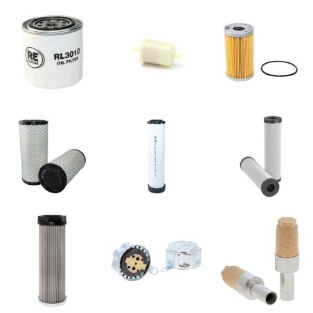 MANITOU MSI 25 T Serie 2-E3 Filter Service Kit w/KUBOTA V 2403-M-T-E3 Eng.