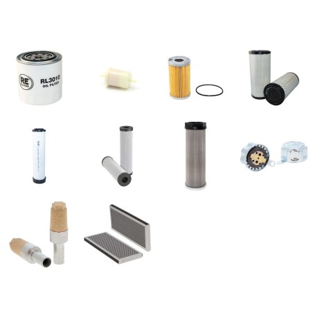 MANITOU MSI 30 T Serie 2-E3 Filter Service Kit w/Kubota V 2403 M-TE3 Eng.   YR  2008-