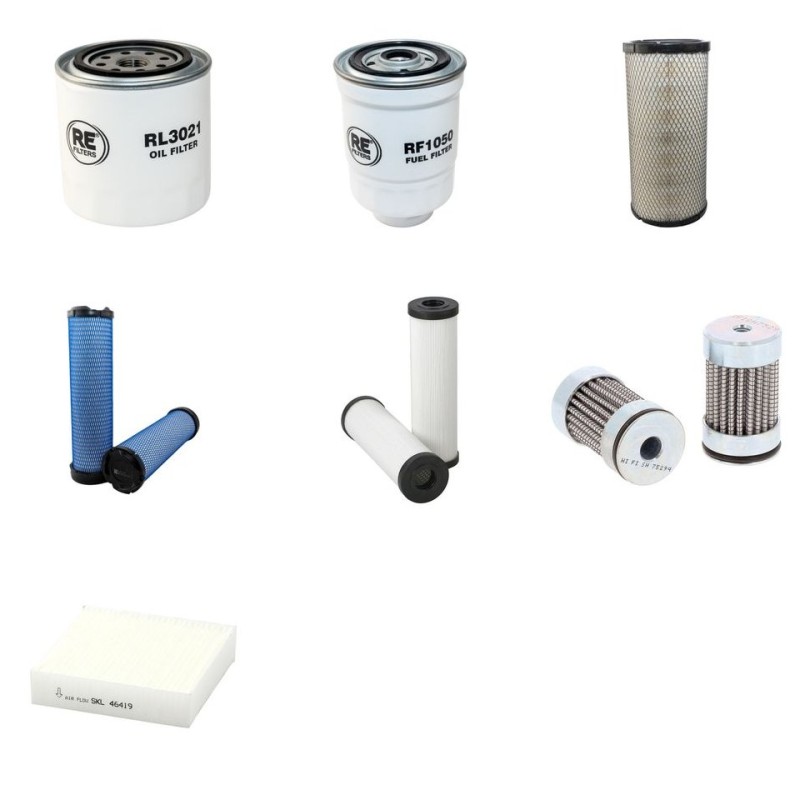 MANITOU MT 625 Serie 2-E3 Filter Service Kit w/Kubota V 3307-DIT-ET02 Eng.   YR  2012-
