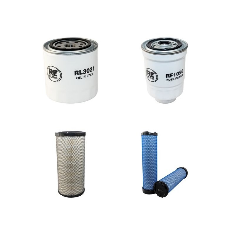 MANITOU MT 625 Serie 2-E3 Filter Service Kit Air Oil Fuel Filters w/Kubota V 3307-DIT-ET02 Eng.   YR  2012-