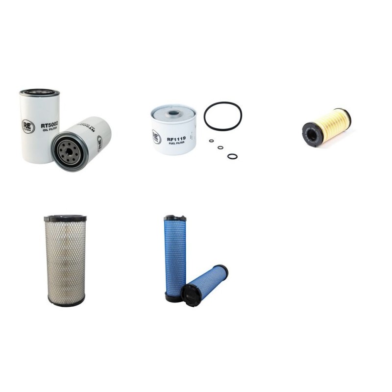 MANITOU MT 1030 S Serie 5-E3 Filter Service Kit Air Oil Fuel Filters w/Perkins 1104D-44T Eng.   YR  2011-