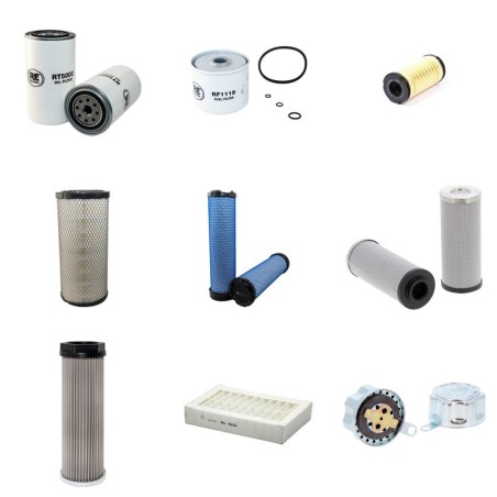MANITOU MT 1030 ST Serie E3 Filter Service Kit w/Perkins 1104D-44TA Eng. SN   E3 YR  2013-