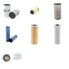 MANITOU MT 1440 SL TURBO Filter Service Kit w/Perkins 1104C-44T Eng.   YR  2005-