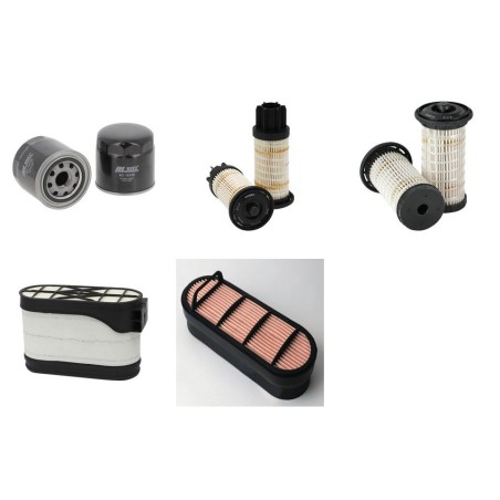 MANITOU MT 1335 ST3 B Filter Service Kit Air Oil Fuel Filters w/Perkins 854E-E34TA Eng.   YR  2013-
