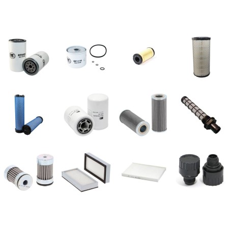 MANITOU MT 1440 E3 Filter Service Kit w/Perkins 1104 Eng.   YR  2011