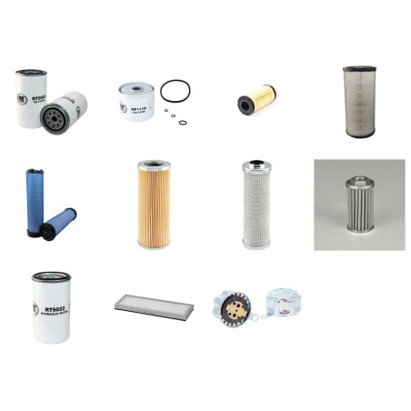 MANITOU MT 1440 SL TURBO Serie 3-E2 Filter Service Kit w/Perkins 1104C-44T Eng.   YR  2008-