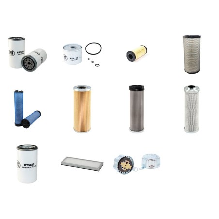 MANITOU MT 1740SL TURBO Serie 3-E2 Filter Service Kit w/Perkins 1104C-44T Eng.   YR  2003-
