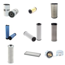 MANITOU MT 1745 HSL TURBO Serie 2-E2 Filter Service Kit w/Perkins 1104C-44T Eng.   YR  2006-