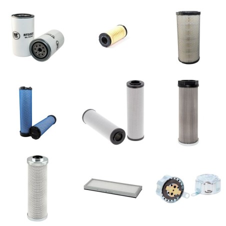 MANITOU MT 1745 HSL TURBO Serie 2-E2 Filter Service Kit w/Perkins 1104C-44T Eng.   YR  2006-