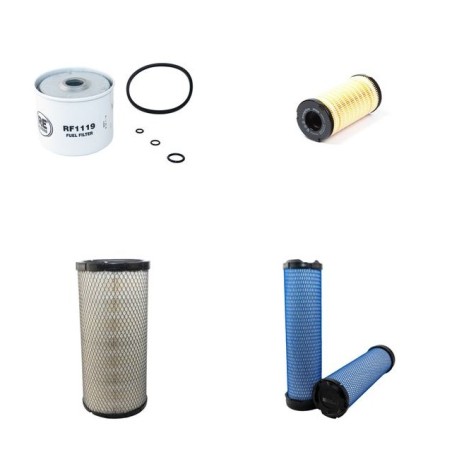 MANITOU MT 1840 R Filter Service Kit w/Perkins 1104C-44T Eng.   YR  2008-