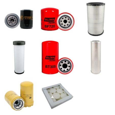 Filter kit suitable for CAT 317B/BL with CAT 3046 Engine
