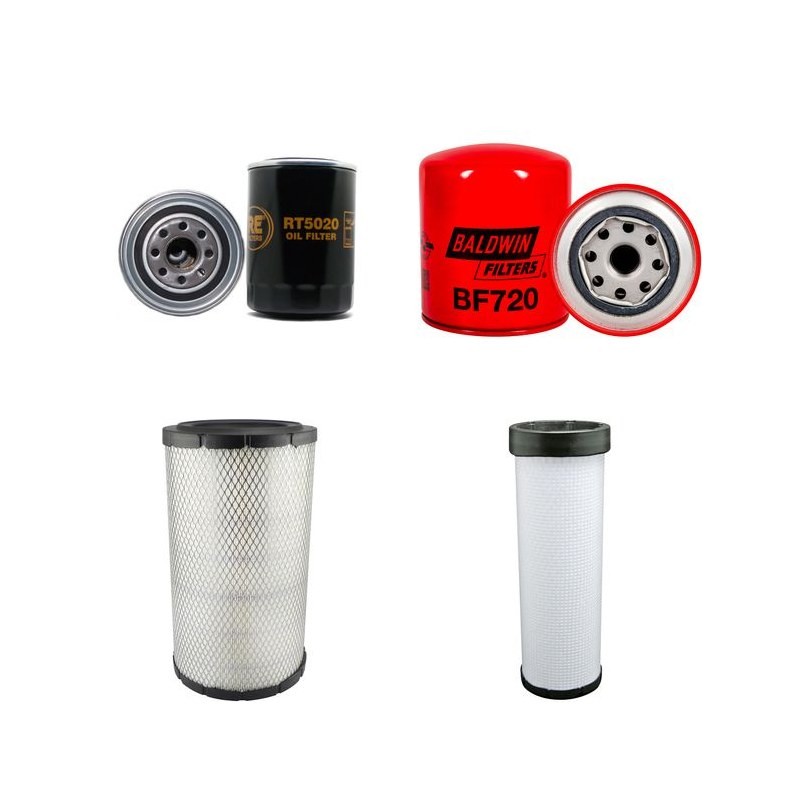 Filter kit suitable for CAT 317B/BL with CAT 3046 Engine Air Oil Fuel Filters