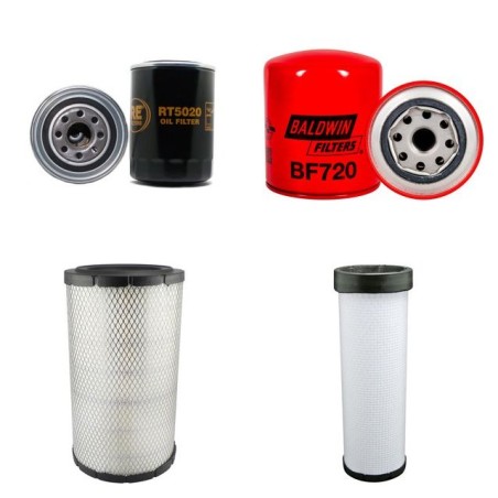 Filter kit suitable for CAT 317B/BL with CAT 3046 Engine Air Oil Fuel Filters