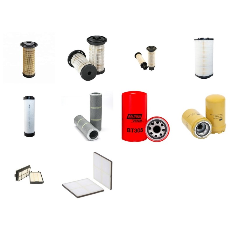 Filter kit suitable for CAT 318EL with CAT C4.4 Engine YR 2013