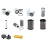 MECALAC 12 MXT Filter Service Kit w/Cummins 4B 5.9 Eng.   YR  2007-