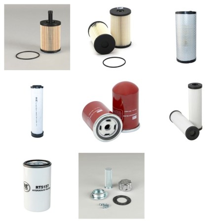MENZI MUCK 45 RD Filter Service Kit w/VW 2.0 TDI DPF Eng.