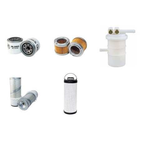MENZI MUCK 2000 Filter Service Kit w/Mitsubishi Eng.