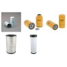 Filter kit suitable for CAT 319D/LCR with CAT Engine Serial No KFM1/ZCA1- YR 2009- Air Oil Fuel Filters