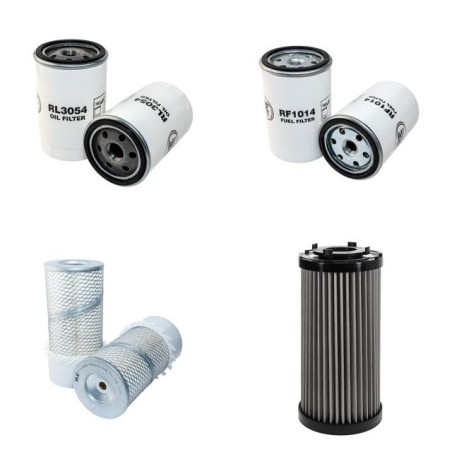 MENZI MUCK 3500 EUROMACH Filter Service Kit w/Lombardini Ldw 2004 Eng.