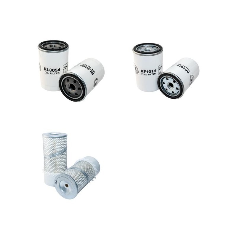 MENZI MUCK 3500 EUROMACH Filter Service Kit Air Oil Fuel Filters w/Lombardini LDW 2004 Eng.