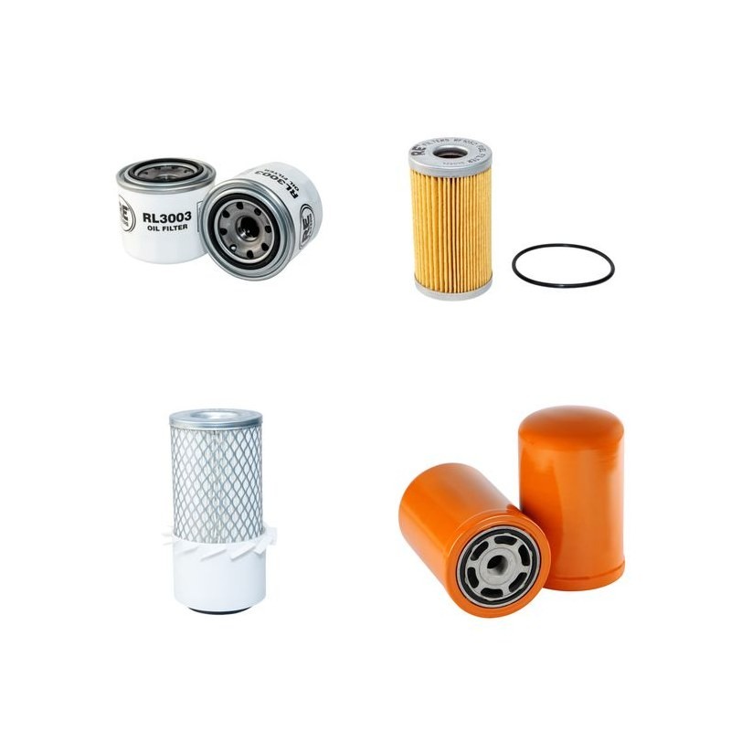 MENZI MUCK A 20 Filter Service Kit w/Kubota D 1105 Eng.