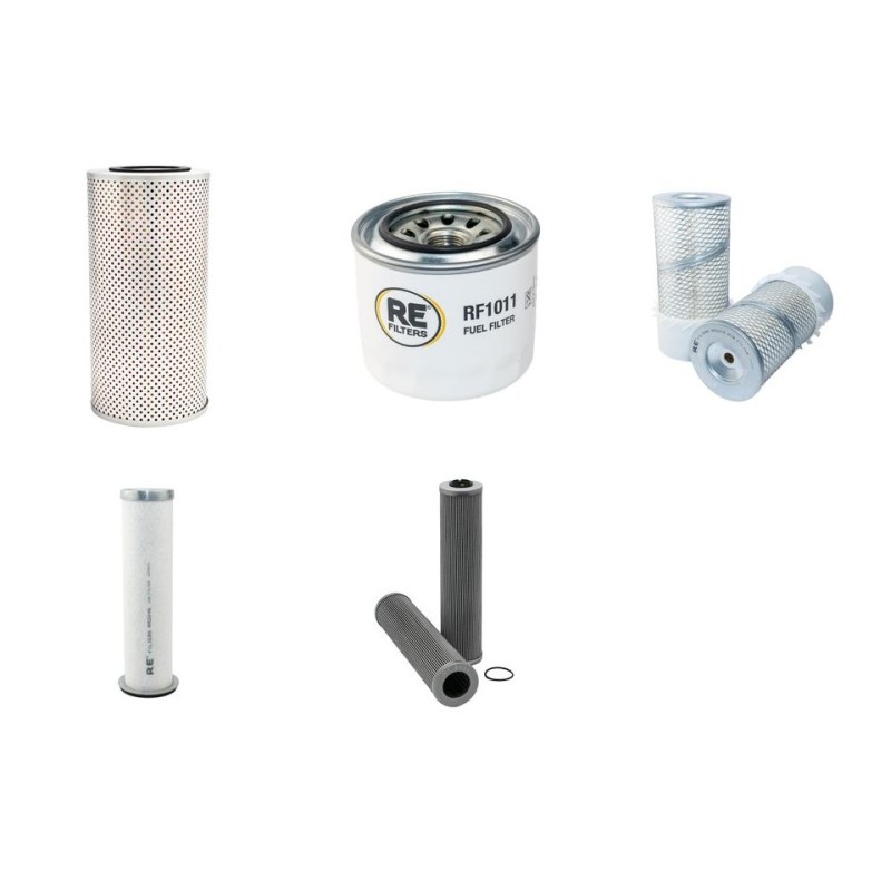 MENZI MUCK A 51 Filter Service Kit w/Yanmar 4ZYL Eng.
