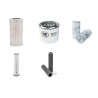 MENZI MUCK A 51 Filter Service Kit w/Yanmar 4ZYL Eng.